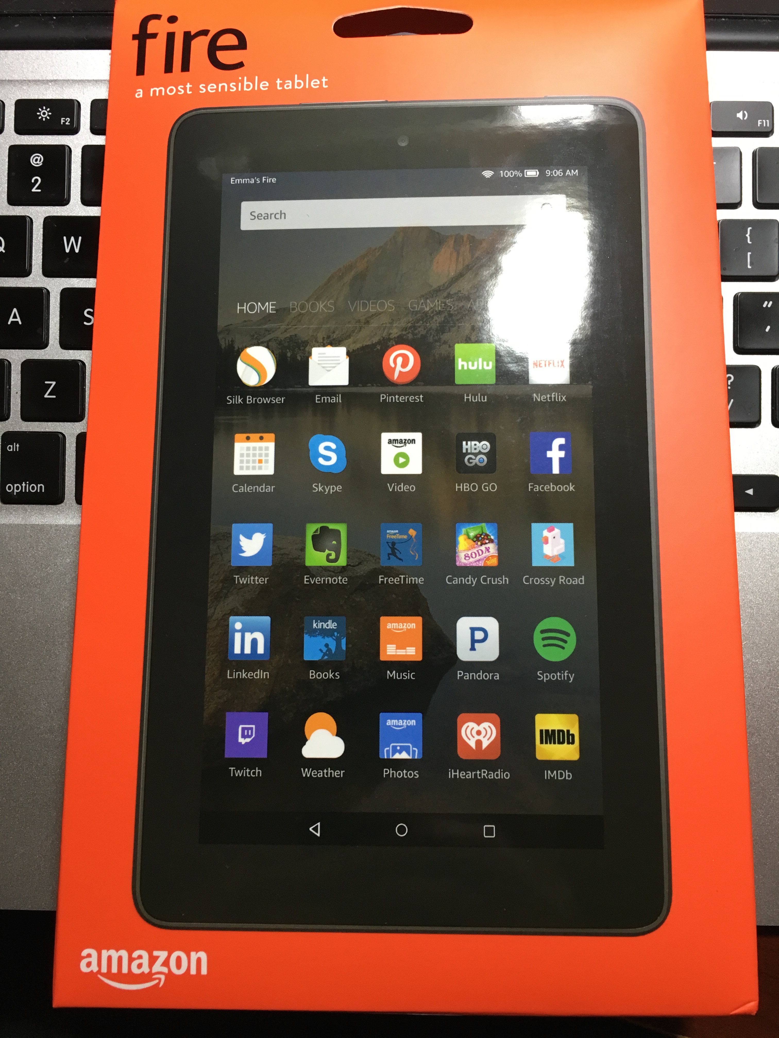 amazon fire tablet facebook messenger