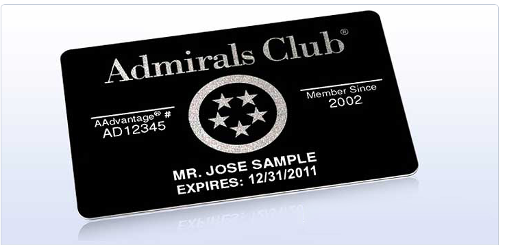 Free American Airlines Admirals Club Day Pass