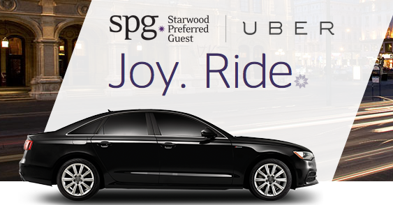 Earn Starpoints For Uber Rides.  Awesome!