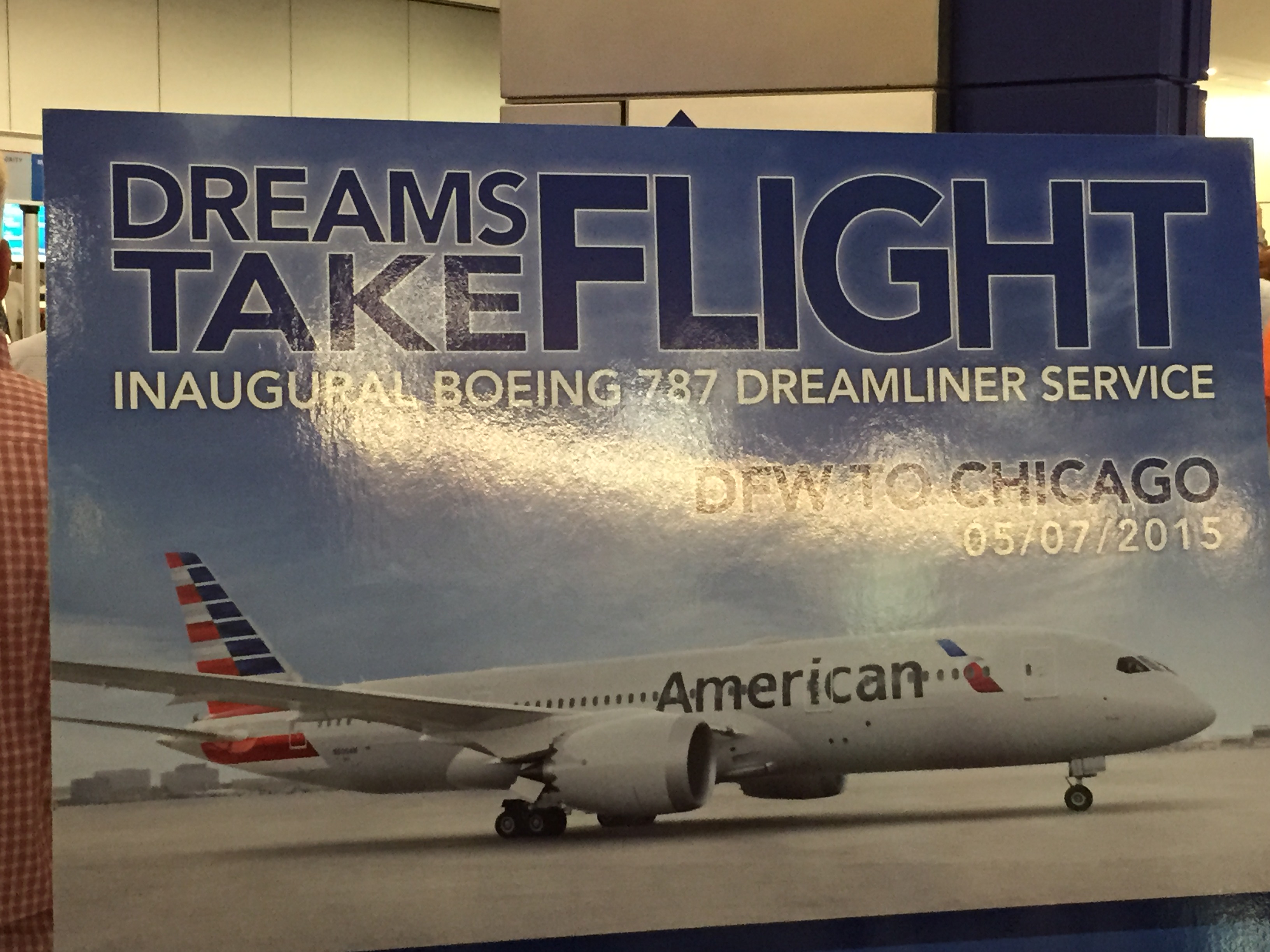 A Ride On The American Airlines 787 Inaugural DFW-ORD