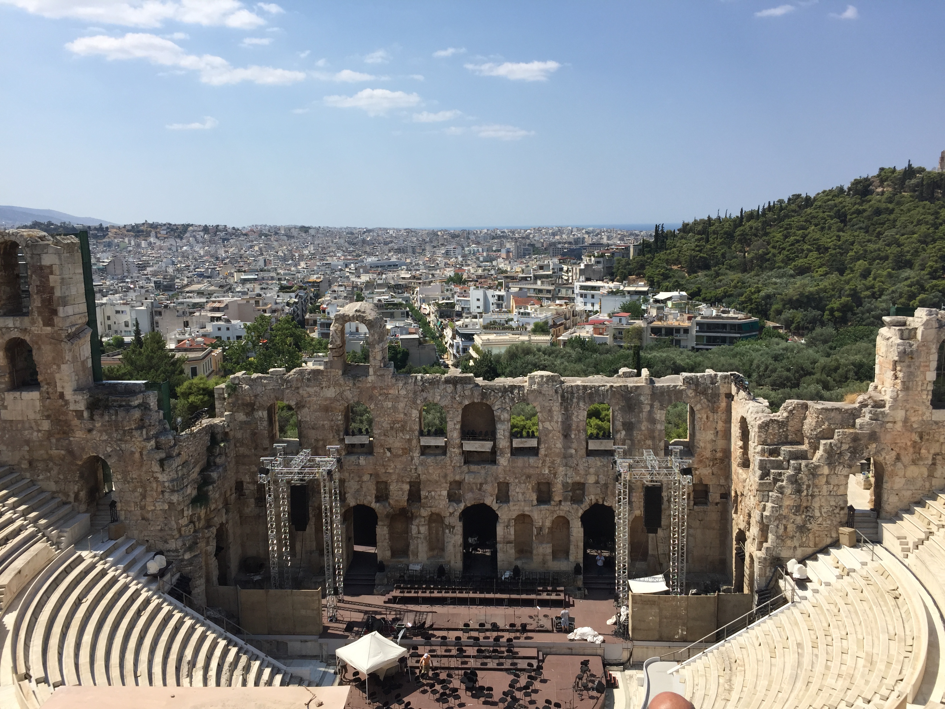 A Quick Trip To The Acropolis And Parthenon.  Athens & Paris For Dollars A Day