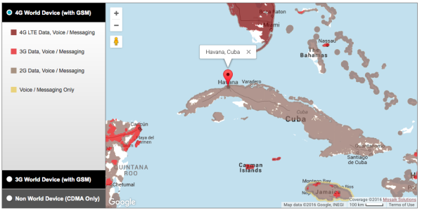 Verizon Wireless In Cuba