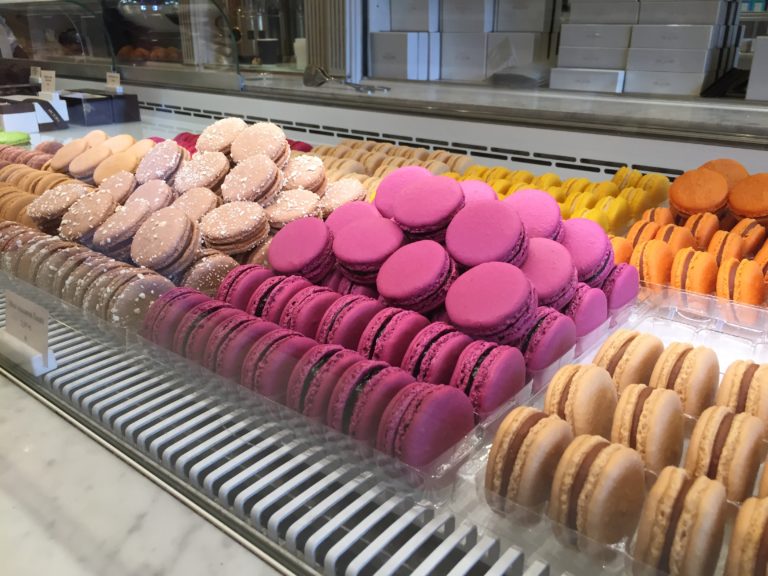 A Study of Macarons.  Athens & Paris For Dollars A Day