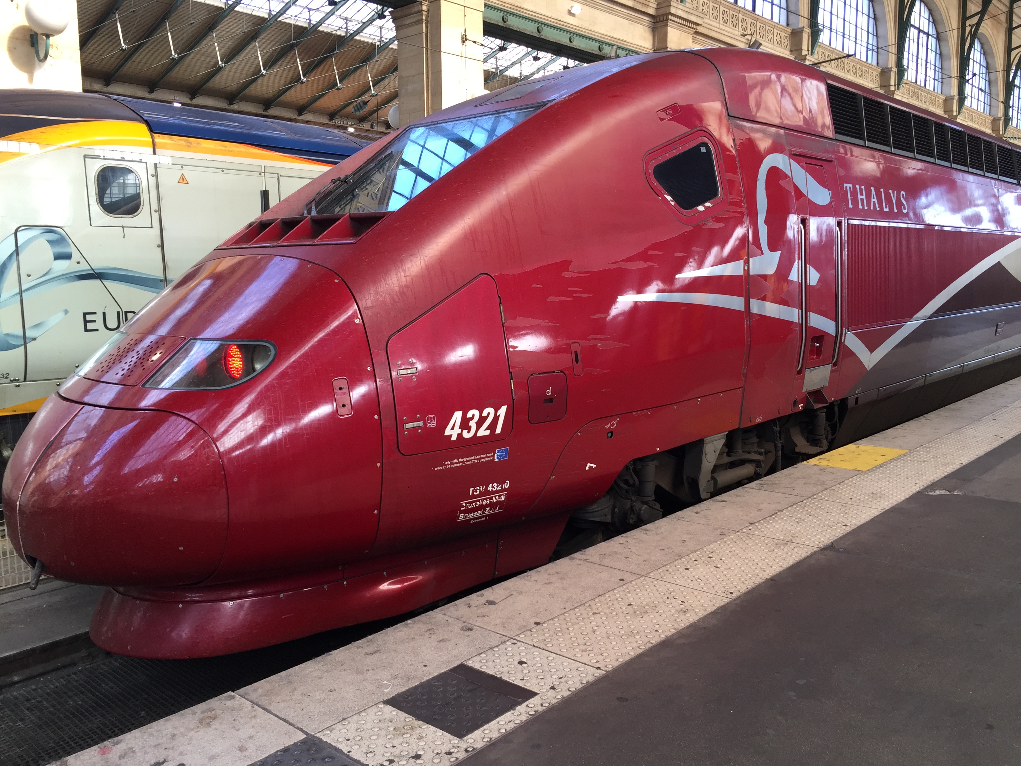 Thalys at Gare du Nord