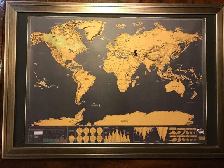 My Favorite Christmas Gift From The Family.  Travel-Related, Of Course!