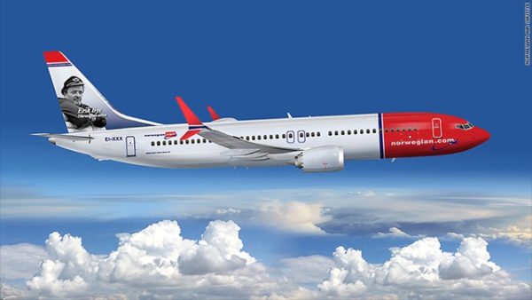 Boeing 737 MAX Norwegian Air Delivery Flight