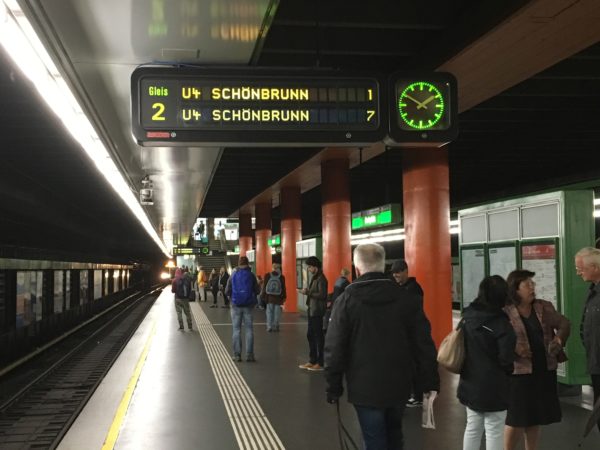 U-Bahn Subway Vienna