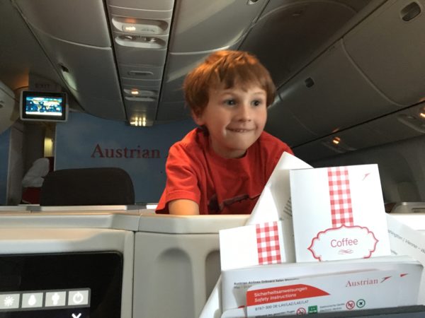Austrian Airlines Business Class Review