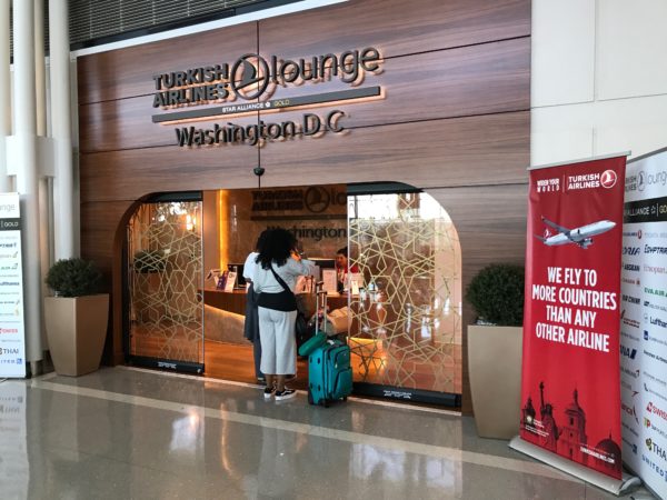 Turkish Airlines Washington-Dulles Lounge Review