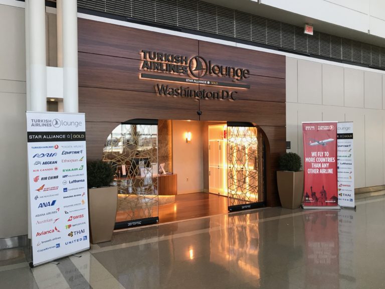 Turkish Airlines Washington-Dulles Lounge Review