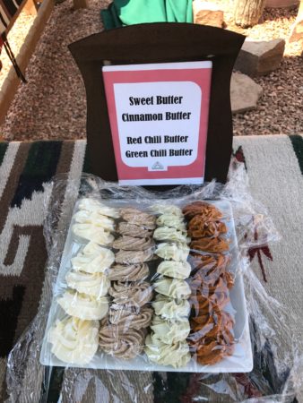 a box of food on a rug