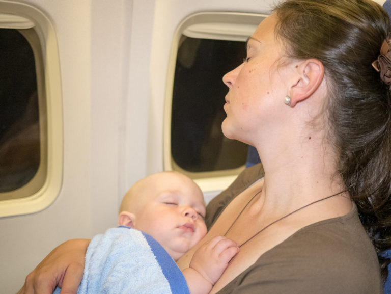 Was A Mom Kicked Off A Plane Because Her Baby Spit Up?
