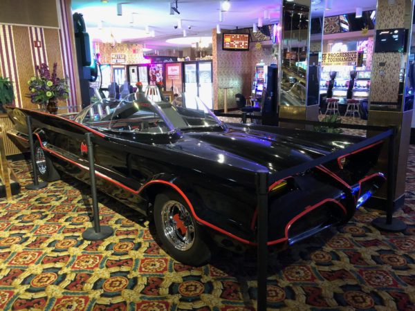 a car in a casino