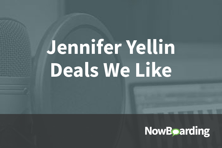 Now Boarding: Jennifer Yellin, Deals We Like