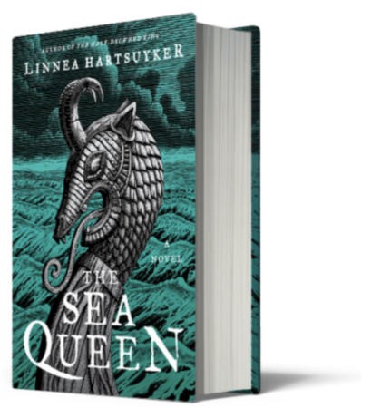 a book cover of a sea queen