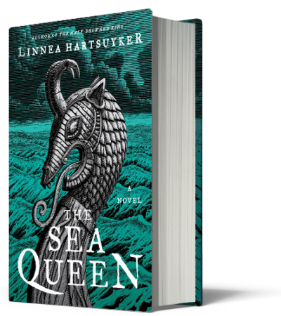 a book cover of a sea queen