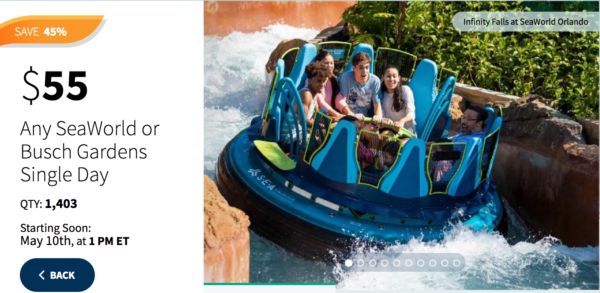 a group of people on a water ride