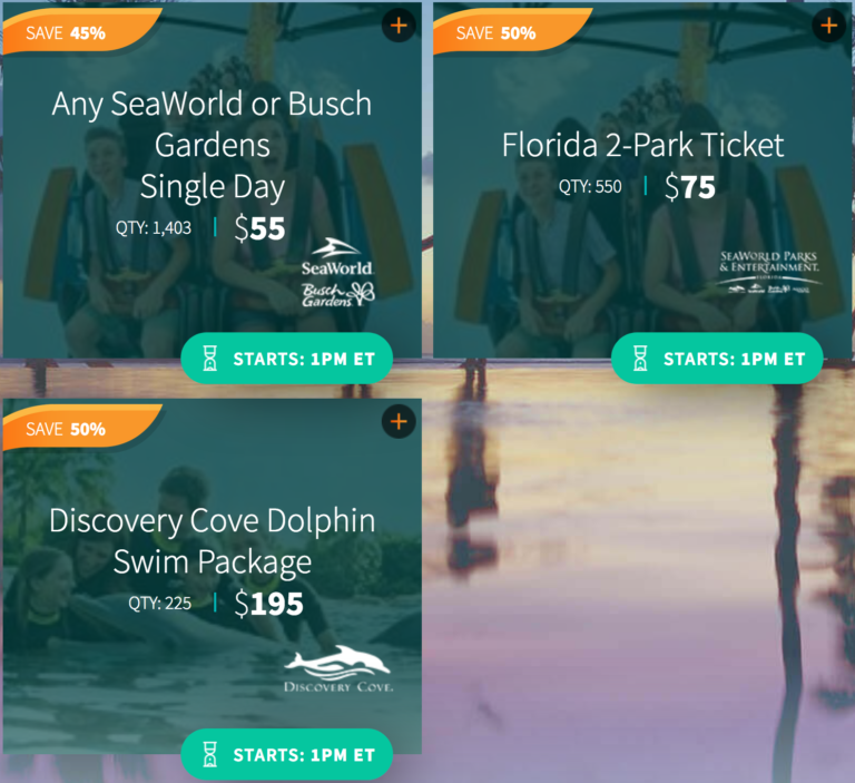 Today Only: Deep Discounts On SeaWorld and Busch Gardens Tickets