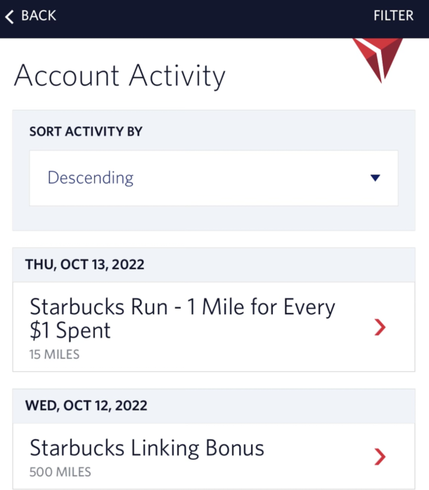 EASY! Earn Free Delta SkyMiles With Starbucks Purchases - Pizza In Motion