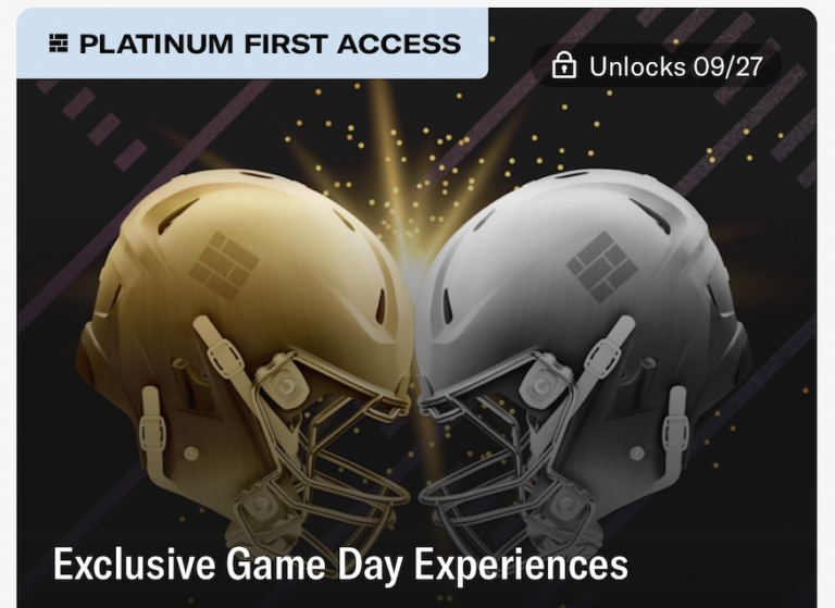 Redeem Points For NFL Tickets And Suite Access!